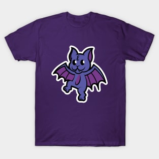 Bat Cartoon Island for Animal Lover! T-Shirt